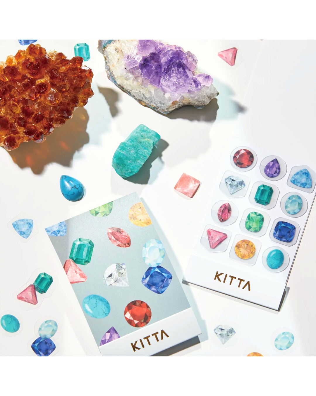 Carnet de Stickers Kitta Clear Pierres de Naissance – King Jim