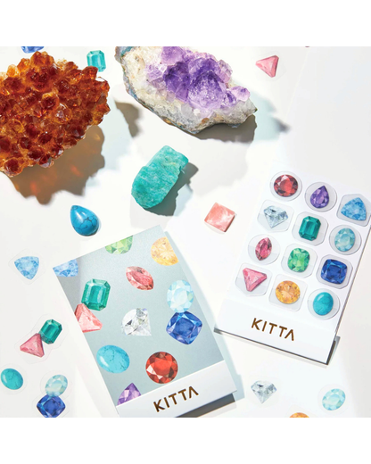 Carnet de Stickers Kitta Clear Pierres de Naissance – King Jim