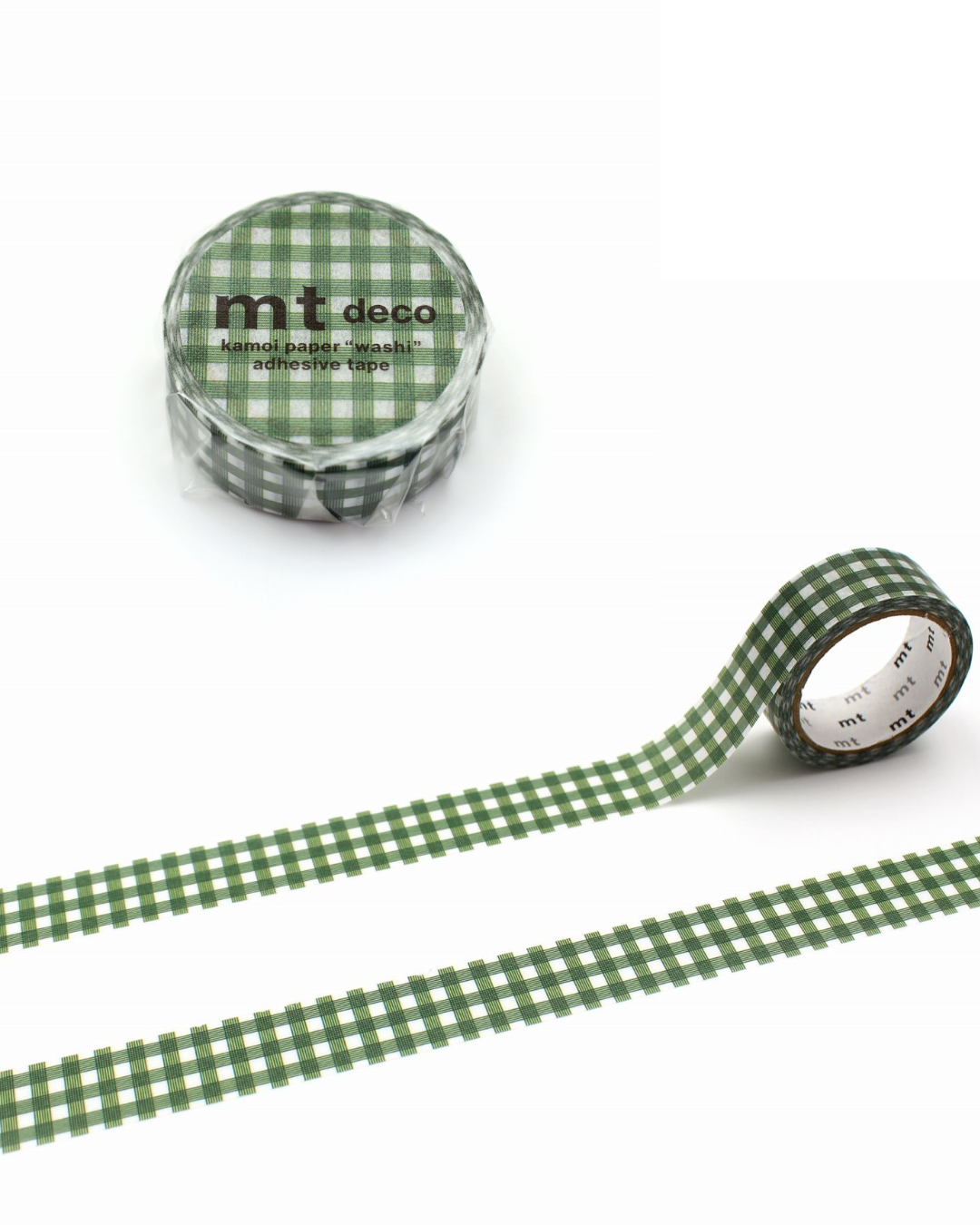 Masking Tape Vichy Vert Forêt – mt