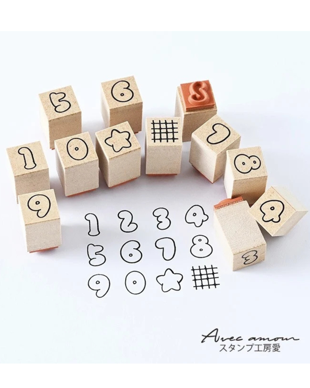 Set de Tampons Petit Numbers BN-02