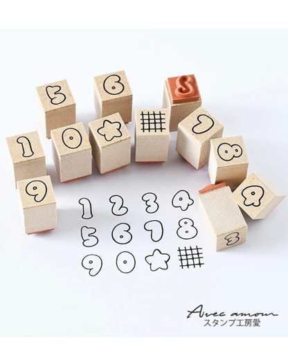 Set de Tampons Petit Numbers BN-02