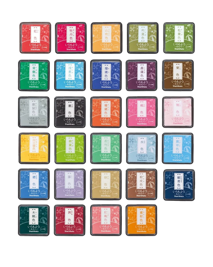 Tampons Encreurs Mini Iromoyo Shachihata (différentes couleurs au choix)