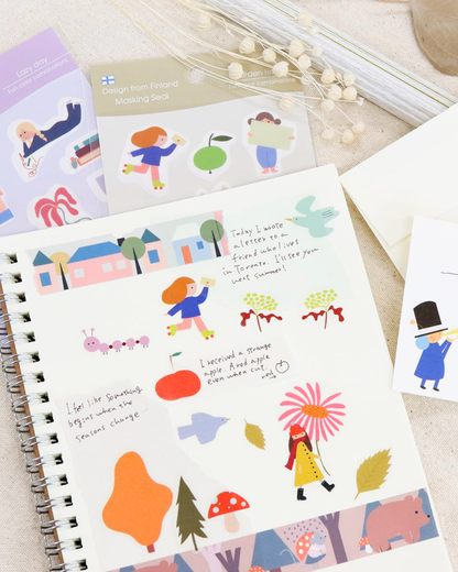 Stickers Automne – SAIEN × Heidi Valkola