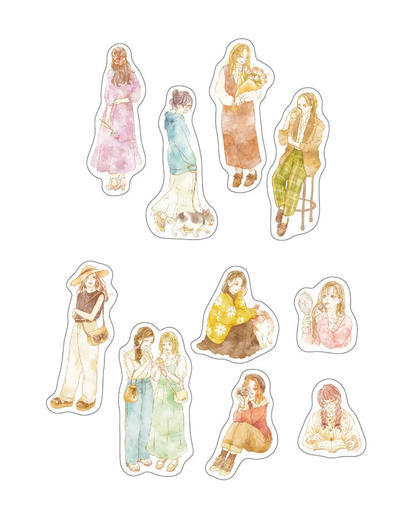 Stickers Girl’s Daily Life – SAIEN