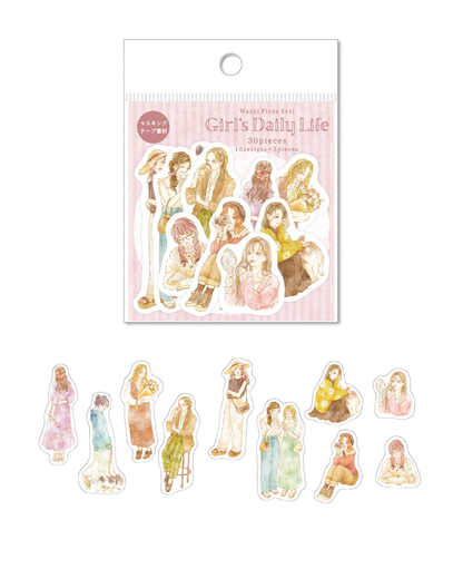 Stickers Girl’s Daily Life – SAIEN