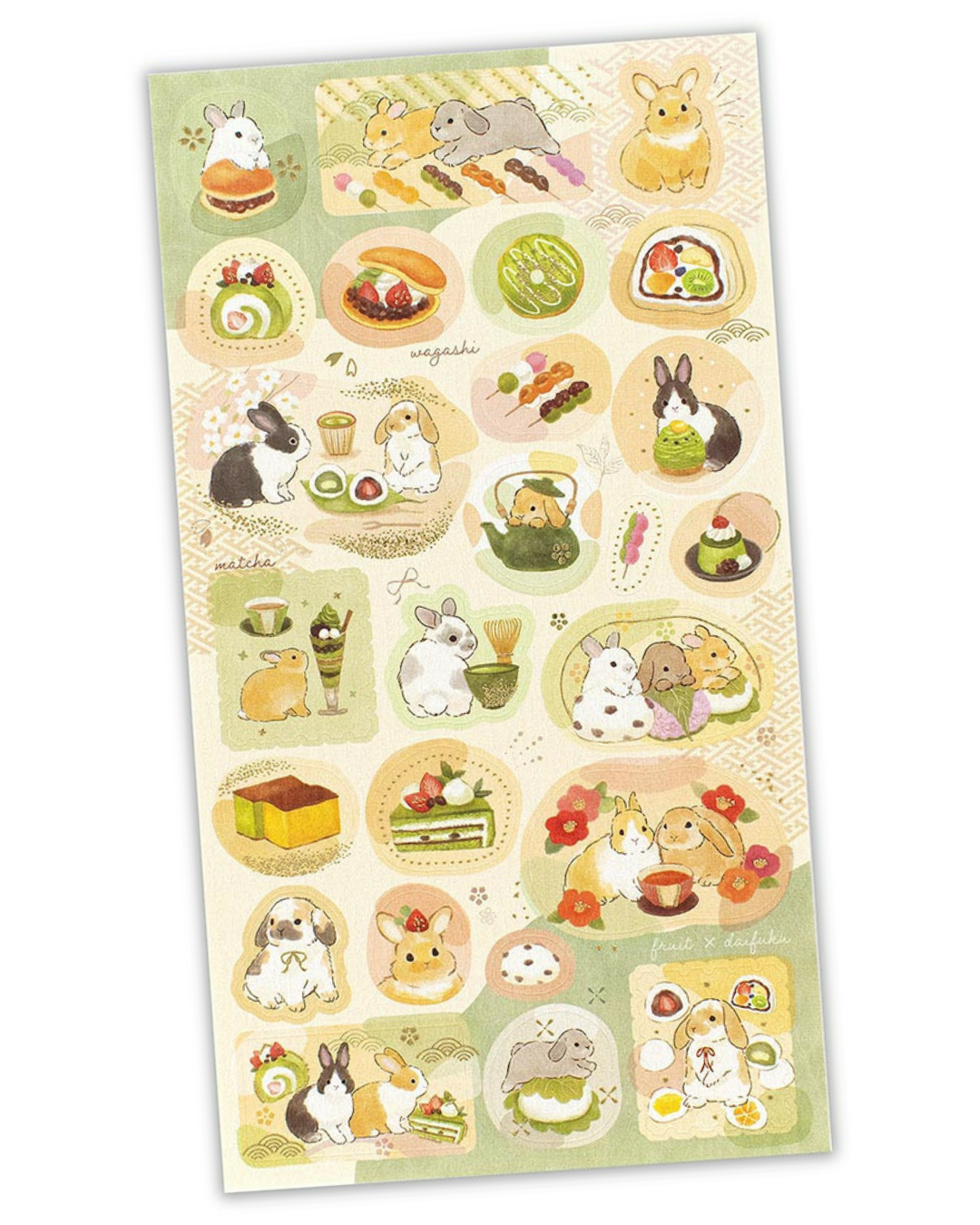 Stickers Lapins et Matcha – NB.co