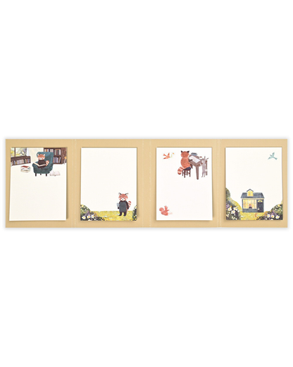 Notes Autocollantes Librairie du Panda Roux – RESSA