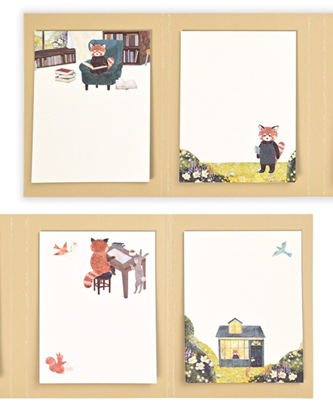 Notes Autocollantes Librairie du Panda Roux – RESSA
