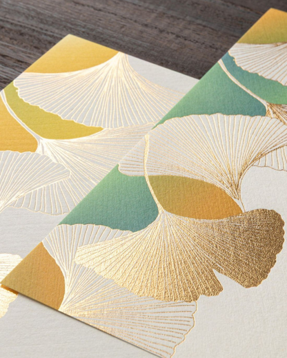 Papier à Lettres Ginkgo Mai Icho – Midori