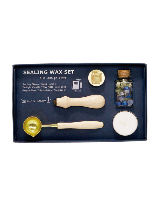 Set de Cire à Cacheter Notebook — Eric Small Things × SANBY