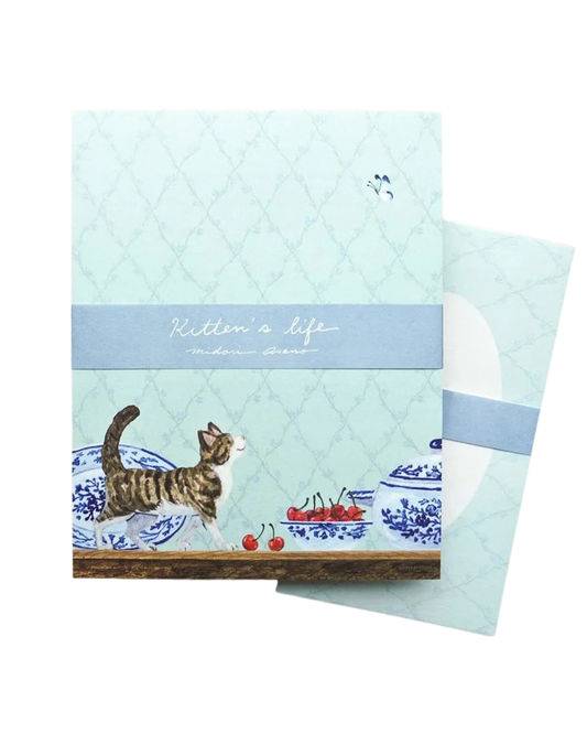 Set de Papier à Lettres Kitten's Life – Midori Asano