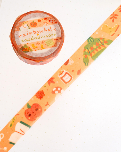 Masking Tape Pumpkin Spice – Rainbowholic × Tazdaunicorn