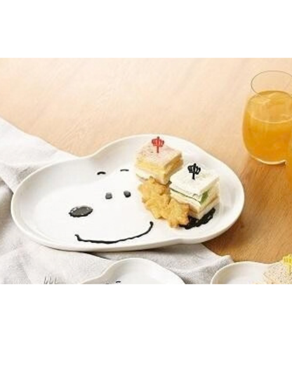 Grand Plat en Porcelaine Tête de Snoopy – Peanuts