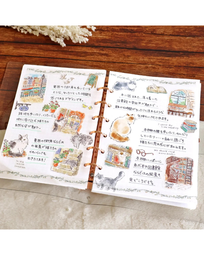Stickers Nyanko Biyori Library – Mind Wave