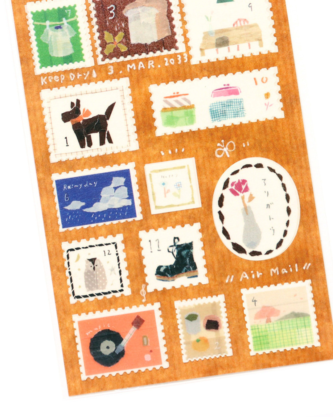 Stickers Timbres – Kamiiso × Miki Tamura