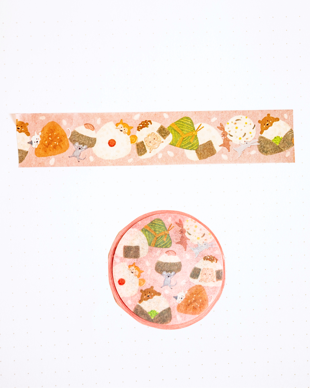 Masking Tape Onigiri Animals – merinomi – Monoe Shop