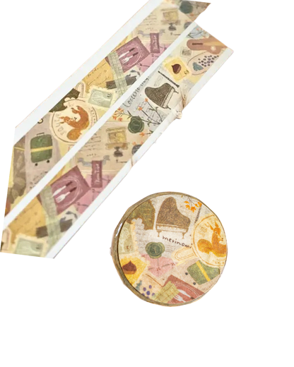 Masking Tape Autumn Collage Ambient Music – merinomi