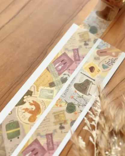 Masking Tape Autumn Collage Ambient Music – merinomi