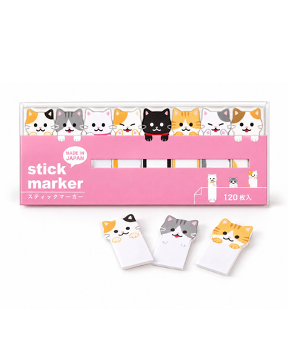 Marque-Pages Chat Stick Marker