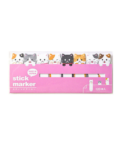 Marque-Pages Chat Stick Marker