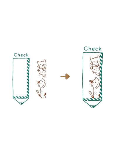 Tampon Auto-Encreur Hancoco Deco Chat – Kutsuwa