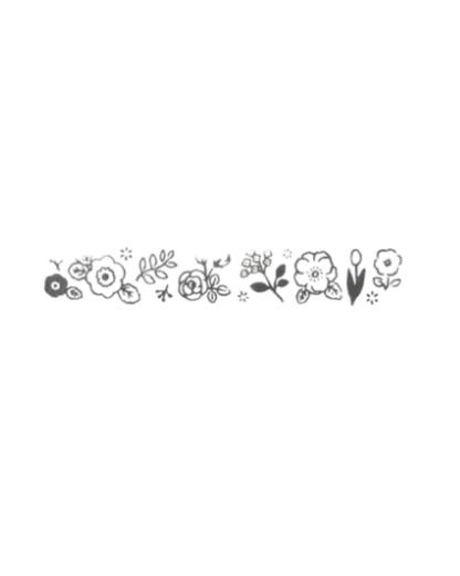 Tampon Rouleau Fleurs – COROLINE Sun-Star