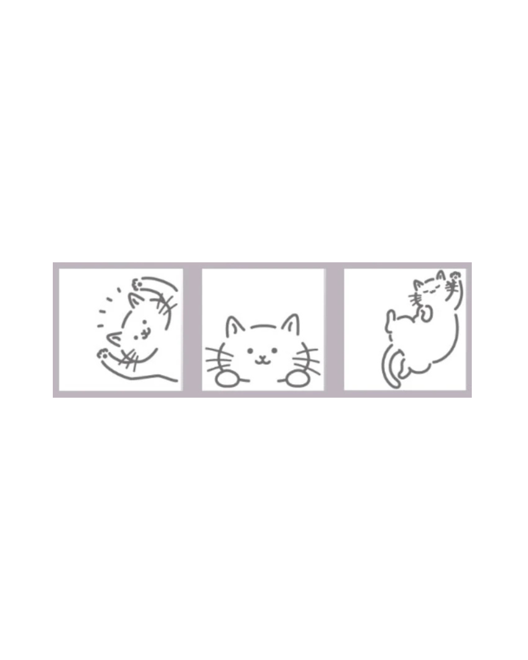 Tampon Empilable Pyokkori Chats – Sun-Star