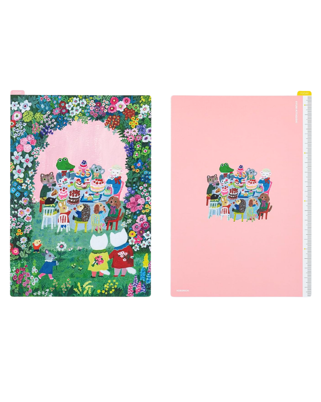 Pencil Board Hobonichi Yumi Kitagishi In the Garden 2027