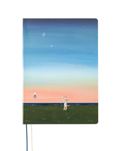 Agenda Hobonichi Techo HON A5 – Hiroko Kubota : String Telephone Until the Moon is Full 2027