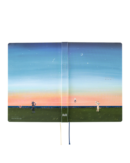 Agenda Hobonichi Techo HON A5 – Hiroko Kubota : String Telephone Until the Moon is Full 2027