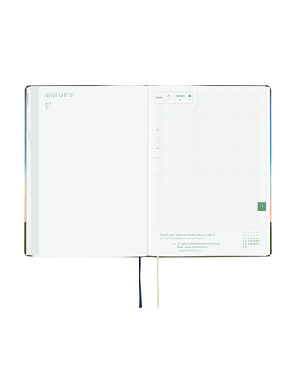 Agenda Hobonichi Techo HON A5 – Hiroko Kubota : String Telephone Until the Moon is Full 2027