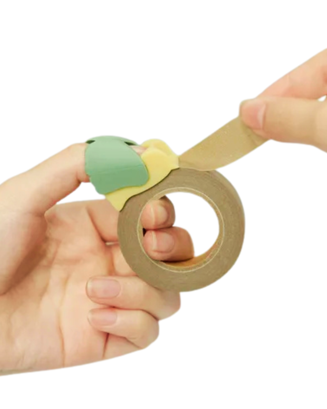 Masking Tape Cutter Bird kiritoRING · Sun-Star Green