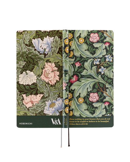 Agenda Hobonichi Techo Weeks – V&A Leicester 2027