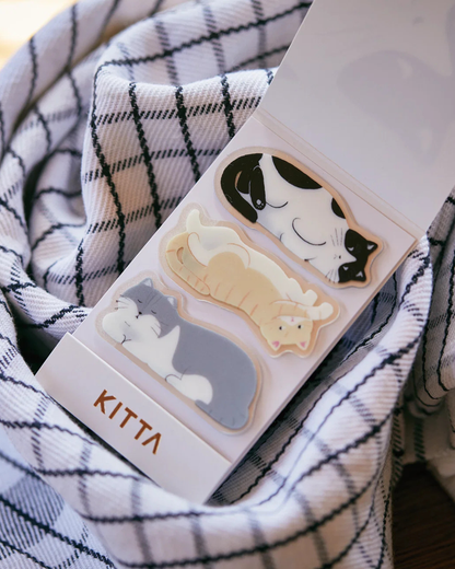 Clear Cat Sticker Booklet - KITTA
