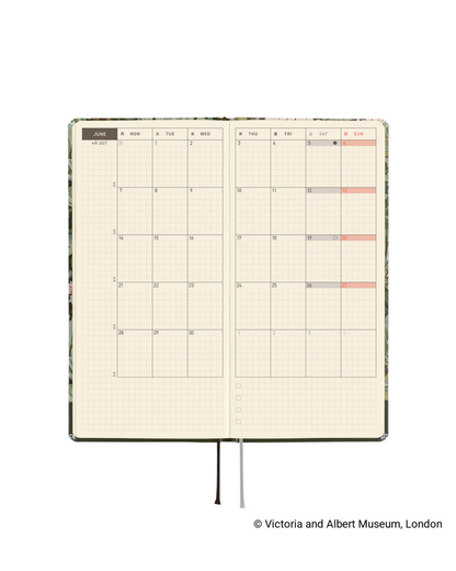 Agenda Hobonichi Techo Weeks – V&A Leicester 2027