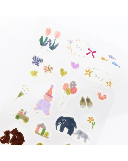 Miki Tamura Family Stickers