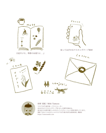 Miki Tamura Family Stickers
