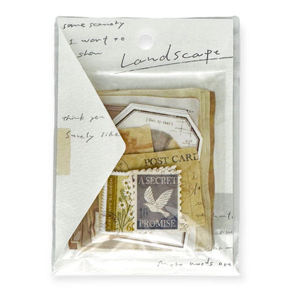 Landscape Stickers Flakes Lights