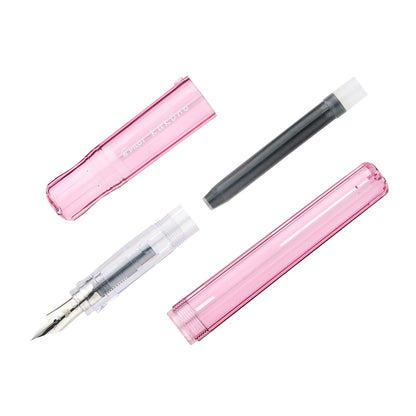 Kaküno Pilot Pink Transparent Fountain Pen Medium Tip