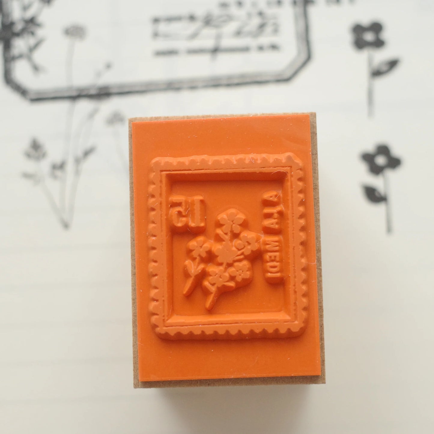 Floral Stamp — Yohaku