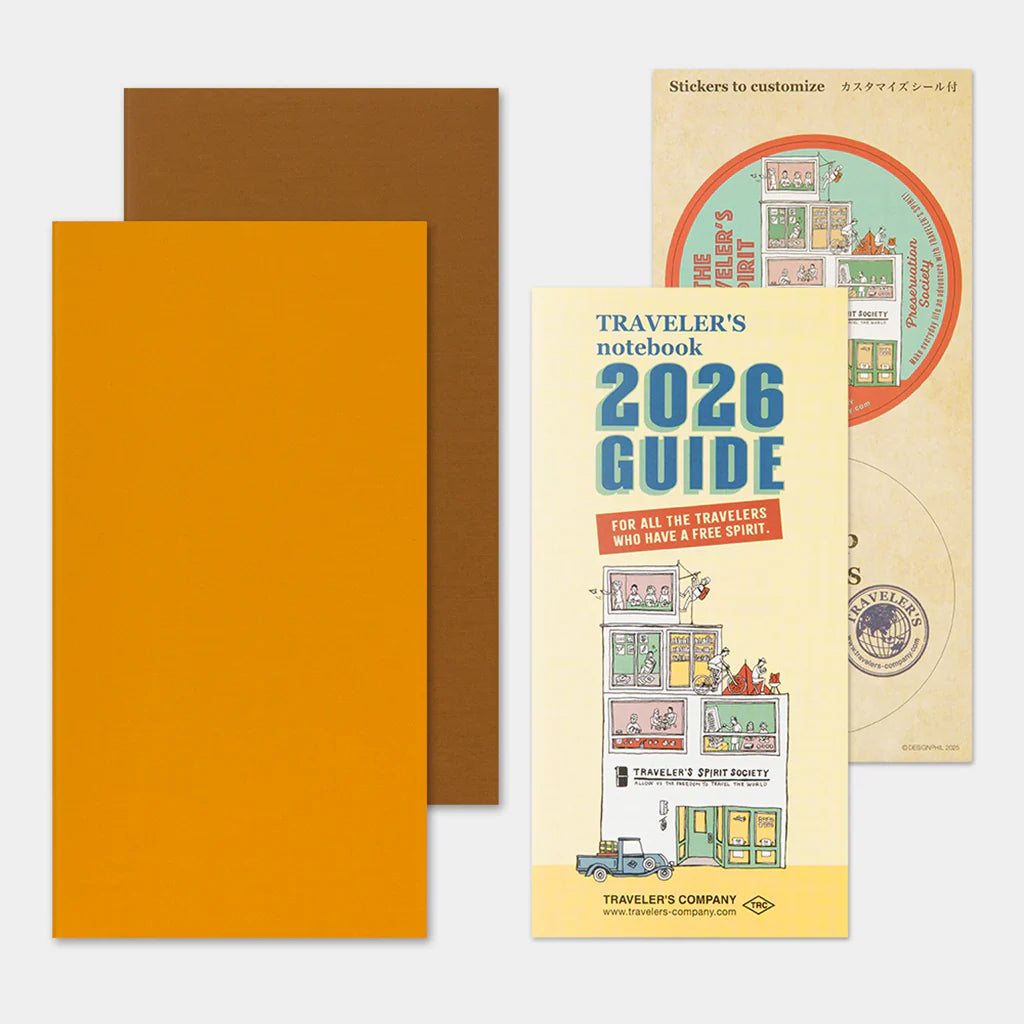 Agenda Semainier 2026 Regular Traveler's Notebook Company