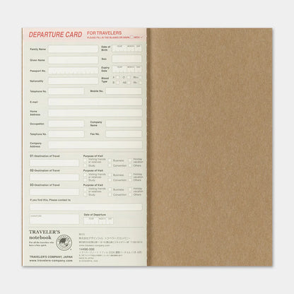 Agenda Semainier 2026 Regular Traveler's Notebook Company