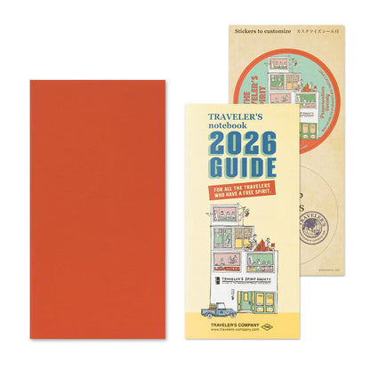 Agenda Mensuel 2026 Regular Traveler's Company Notebook