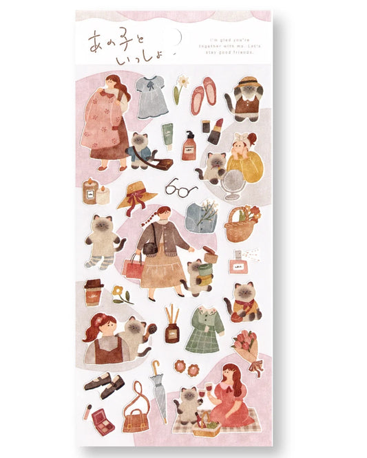 Stickers Anoko to Issho Chat Mindwave