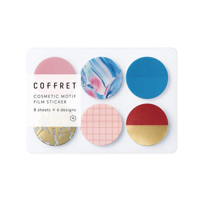Coffret Film Stickers Circle Pink Float King Jim