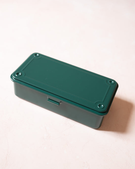 Tool Box T190 Antique Green Toyo Steel Storage Box