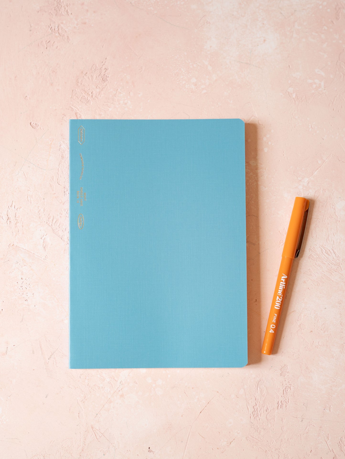 1/2 Year Notebook – A5 – Dotted – Blue – Stalogy