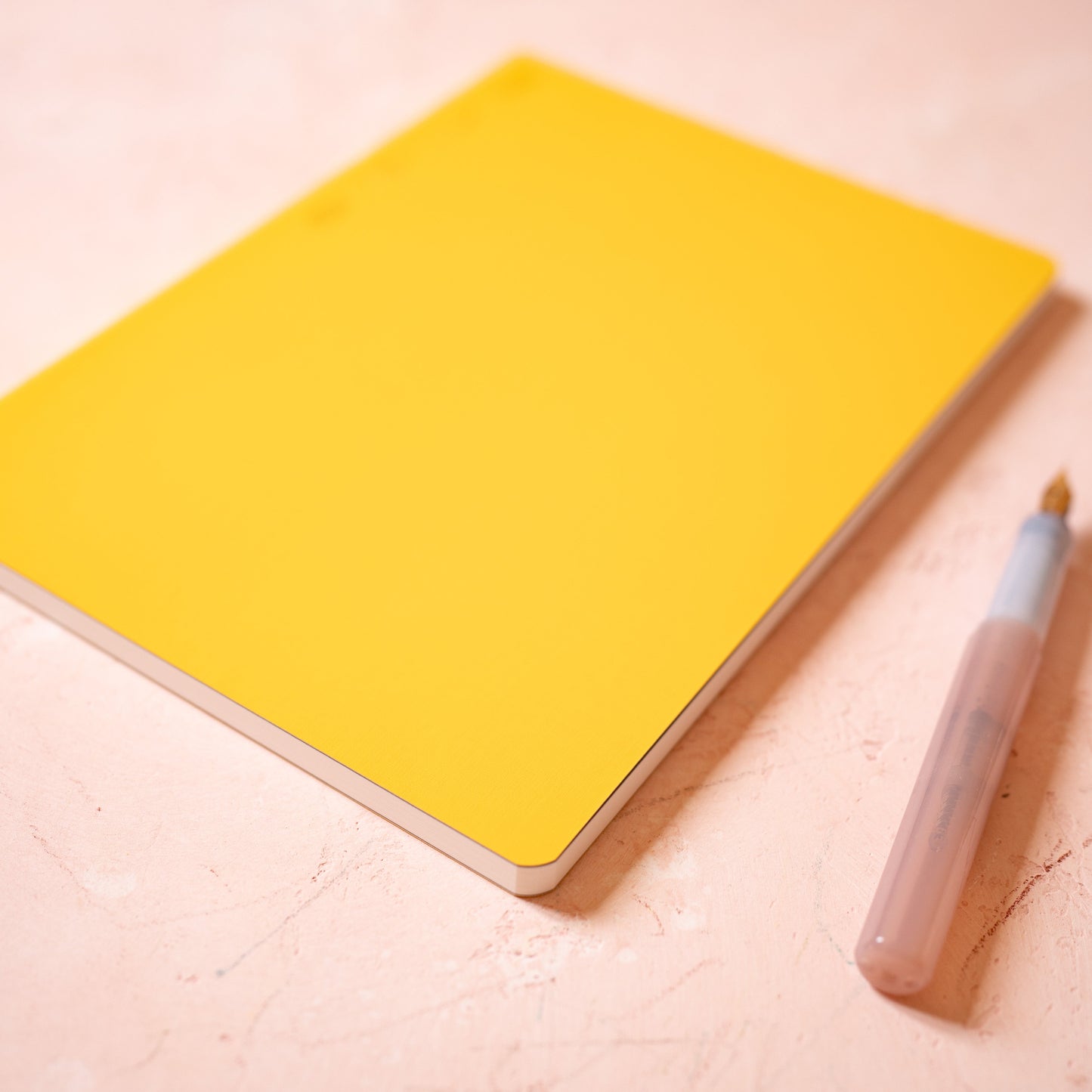 1/2 Year Notebook – A5 – Dotted – Yellow – Stalogy