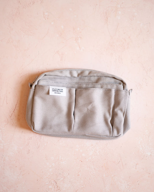 Delfonics Utility Pouch Small - Light Gray