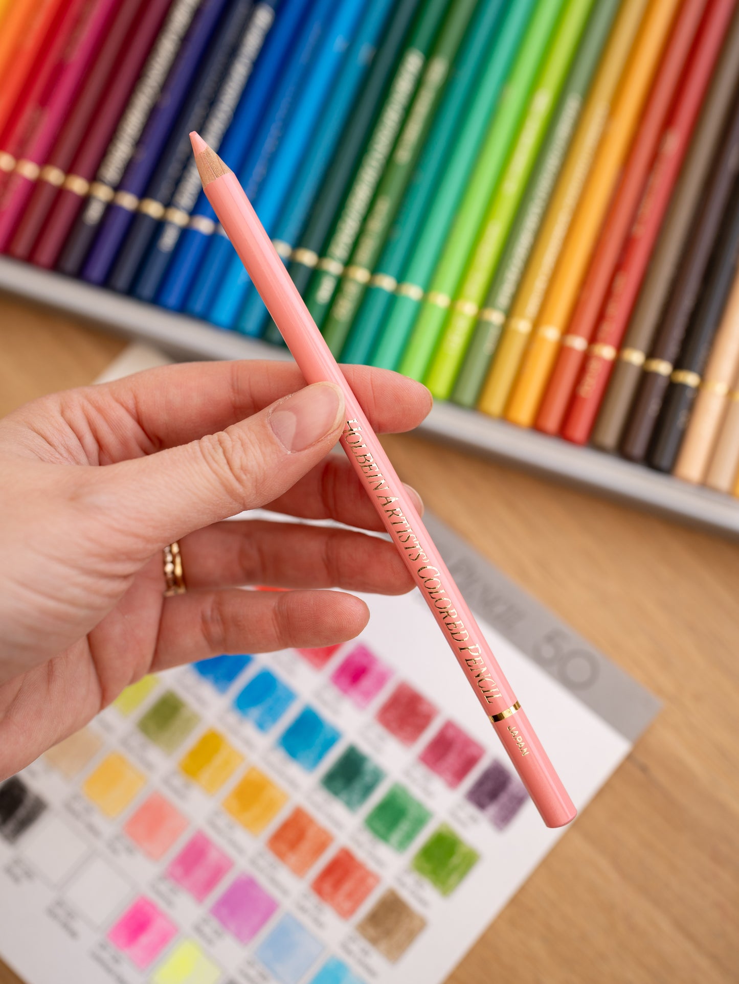 Holbein 50 Colored Pencil Set